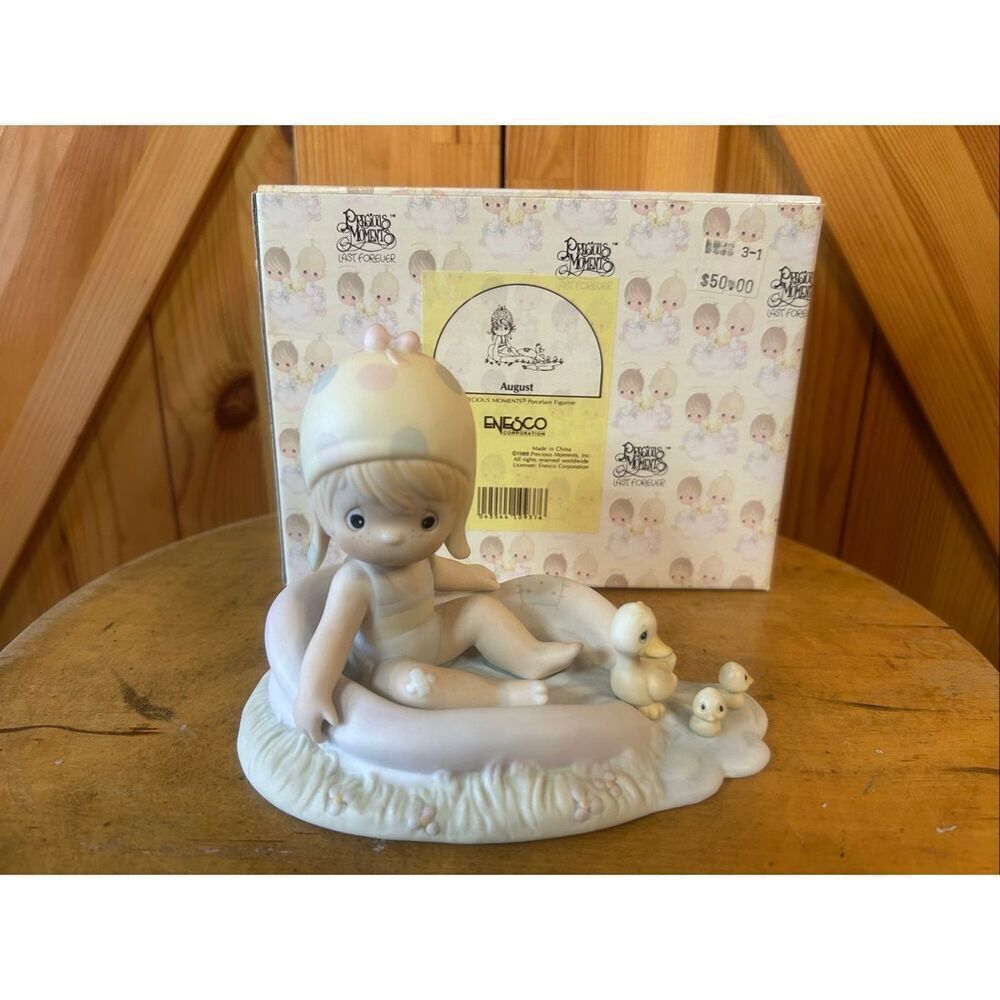 Precious Moments 110078 August Figurine with box (5514)